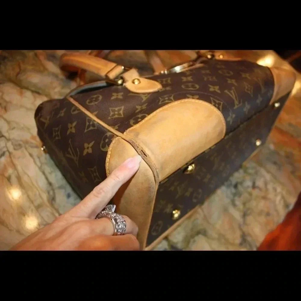 Louis Vuitton Beverly GM Shoulder Bag Monogram Pushlock - Picture 3 of 9